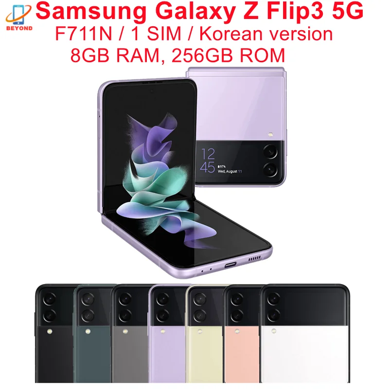Samsung Galaxy Z Flip 3 Z Flip3 5g F711n 6 7 8gb Ram 256gb Rom 90 New Nfc Snapdragon Original Unlocked Foldable 5g Cell Phone Mobile Phones Aliexpress Samsung Galaxy Z Flip 3 Z Flip3 5g F711n 6 7 8gb Ram 256gb Rom 90 New Nfc Snapdragon Original Unlocked Foldable 5g Cell Phone Mobile Phones Aliexpress