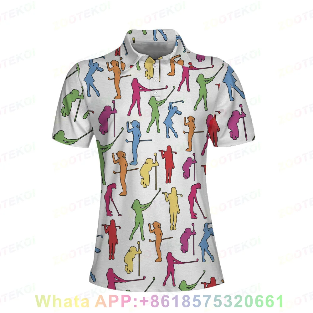 Women’s Custom Graffiti Polo 3