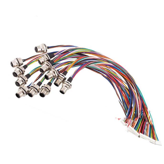 

25CM GX12 GX12 A female/hole with 25cm cable B Female/hole JST PH2.0 PH plug-in Aviation Plug Socket Connector Wire Harness