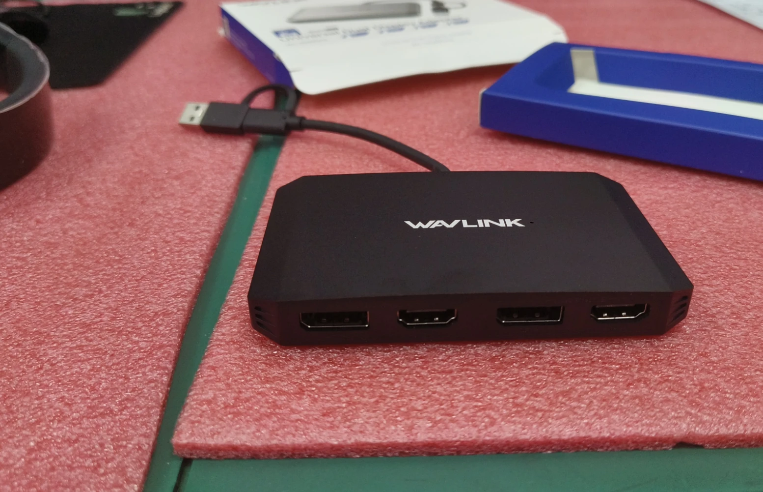 Adattatore USB 3.0/USB C a DisplayPort e HDMI, hub monor dual 5K@60Hz con DisplayLink per Surface, compatibile con Windows e M1/M2 | SHEIN ALIA