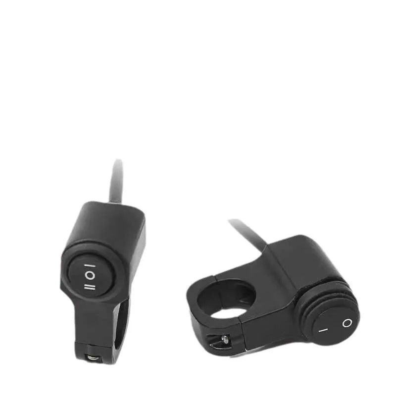 Universal Motorcycle 3 Way Switch ON OFF Mini Driving Light Switch With Clip Waterproof DC12V/10A Motorcycle Tools