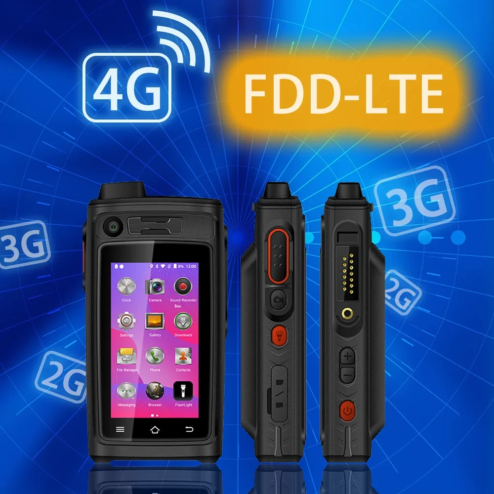 UNIWA A19S Shockproof Smartphone IP68 Waterproof  4G LTE Quad Core Phone Walkie Talkie POC Zello Android 6 Mobile Phone 4800mAh