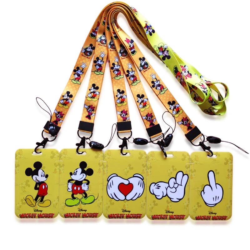 Disney Minnie ID Badge Card Holder Identification Card Holders Girls