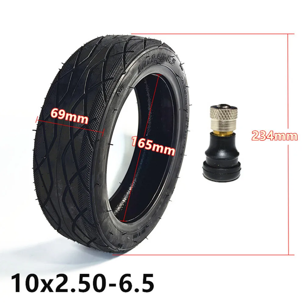 

10 дюймов 10X6,5-60/70 бескамерная шина для электрического скутера для Ninebot Max G30 электрический скутер 6,5-вакуумная шина