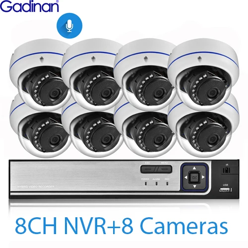 8CH NVR and 8 Camera