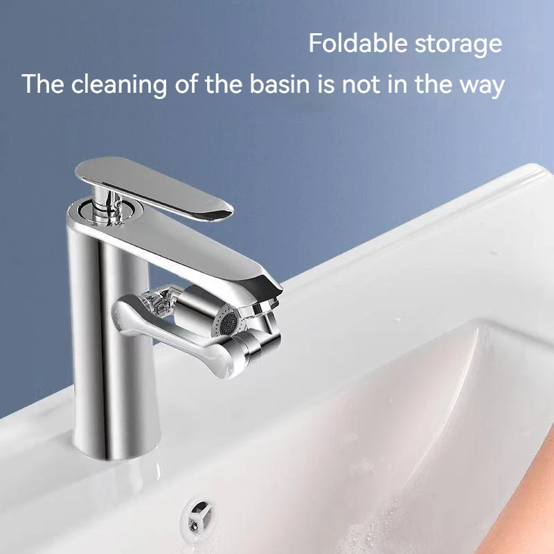 Description Picture 6 of itemUniversal 1080° Rotational Faucet Extender Robotic Arm For Kitchen Accessories Washbasin Bathroom Sink Faucets Replacement Parts