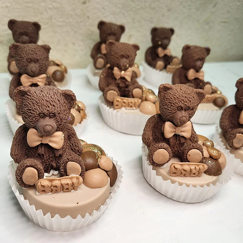 3D Perle Fondant Form Halbkugel Schokolade Silikonform Halbkugel Kuchen Dekorieren Werkzeug Küche Backzubehör Cupcake – Detail 6