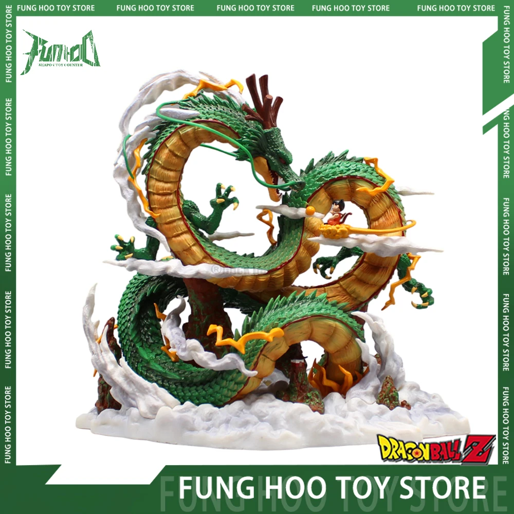 

22cm Dragon Ball Z Figure Shenron Anime Figures Dragon And Son Goku Dbz Figurine Model Pvc Doll Collection Decoration Toys Gifts