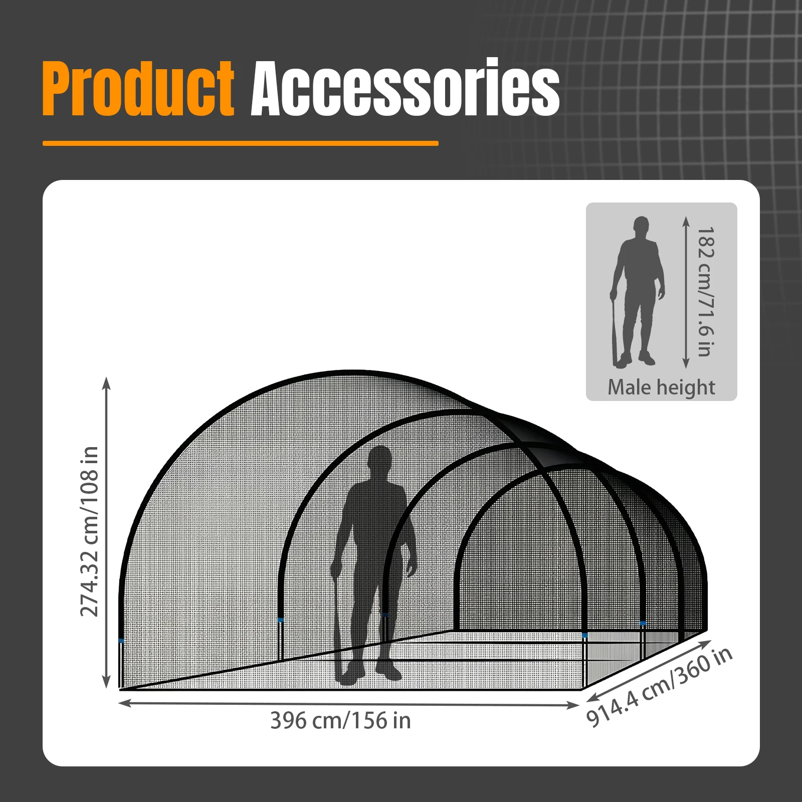 30FT Batting Cage 6