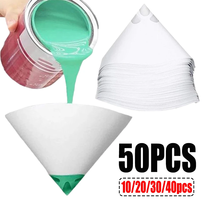 CarPaintPaperFunnelMeshPaperPaintFilterDisposableMeshPaperPaintConeFilterMesh