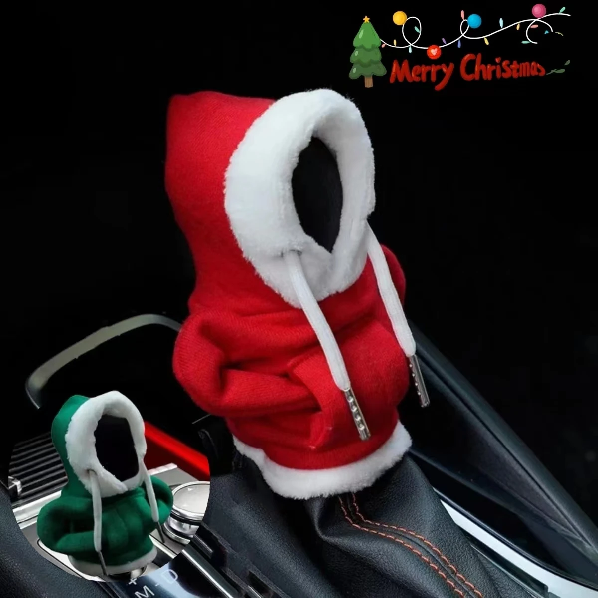 

Universal Hoodie Car Gear Car Shift Lever Cover Christmas Shift Knob Cover Handle Gear Lever Cover for Car Shift Lever Cove