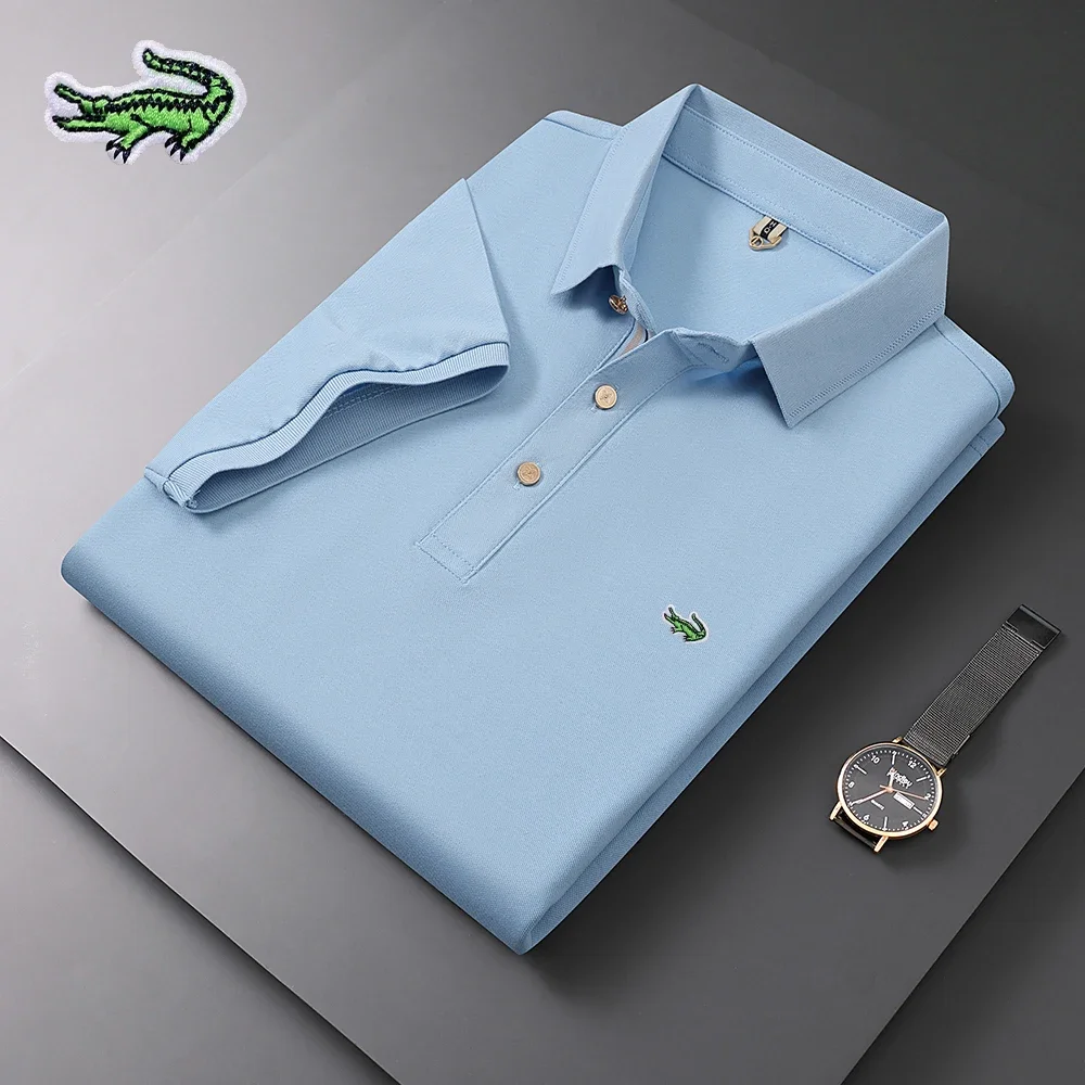 

CARTELO 2024 Cotton Hot Selling Polo Shirt Anti-pilling Summer New Casual Breathable Lapel Polo Shirt for CARTELO Embroidery