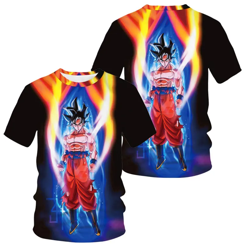 Футболка Мужская/женская оверсайз с коротким рукавом и 3D-принтом Драконий жемчуг