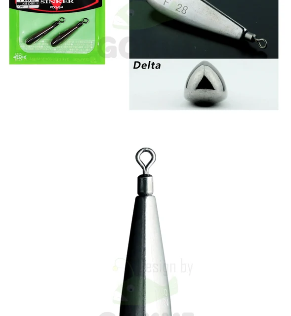 Fishing Sinkers Do-It Molds Finesse Teardrop Drop Shot Weight