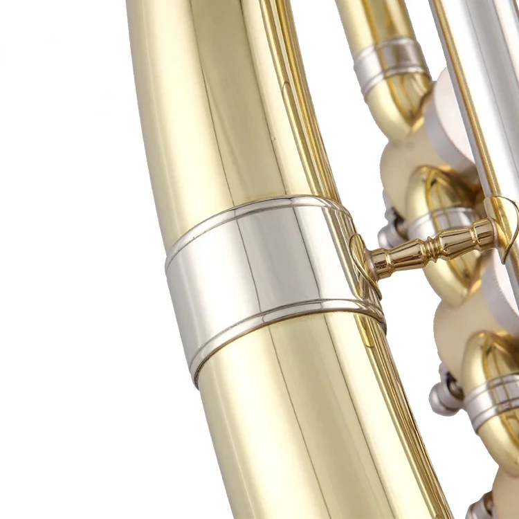 4 Piston Bb Tone Musical Instrument Euphonium