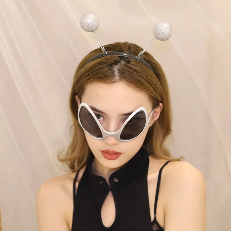 2022 New In Frameless Strawberry Sunglasses Funny Personality Frameless Party  Sunglasses for Women Fashion Ball Glasses - AliExpress