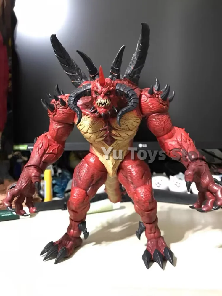 

29cm New Pvc 1/10 Inches Herotoys Action Figure Hell Big Devil Anime Movie Model For Figures Action Collection Model Toys Gift