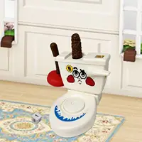 Poop Game Funny Popping Out Children's Sensory Toys Toilet Game Toy Toilet Toy 1