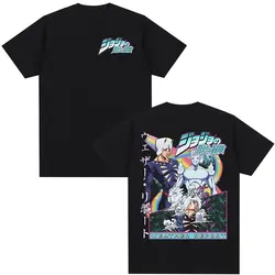 JoJo's Bizarre Adventure Graphic Tee - Unisex Fashion Casual Streetwear - S (Black)
