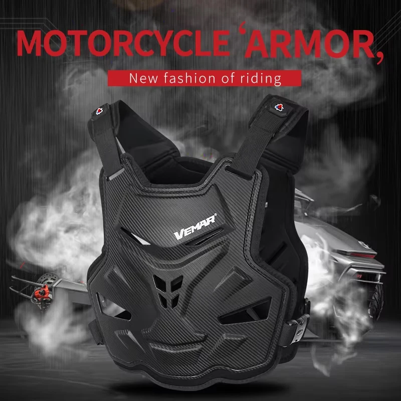 VEMAR motorcycle armor vest chest body protector back jacket off-road dirt moto bike clothing racing motocross skateboard gear