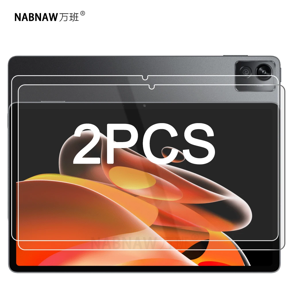 Pellicola Salvaschermo Hd In Vetro Temperato Antigraffio Da 2 Pezzi Per Realme Pad X 11, Realme Pad 10.4 Pollici 2021, Realme Pad Mini 8.7
