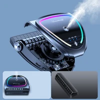 Solar car mounted aromatherapy perfume for cars High grade parking sign Men's decorations Atmosphere light Car mounted automatic 6