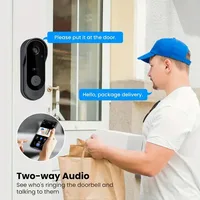 Tuya Doorbell With Camera Wireless Bundle Doorbell Smart Home WIFI HD Outdoor Phone Camera Security Video Intercom Night Vision 3