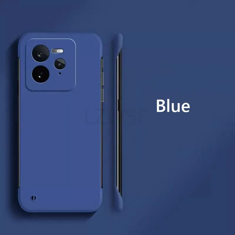 Frameless Slim Matte Hard Back Shockproof Case