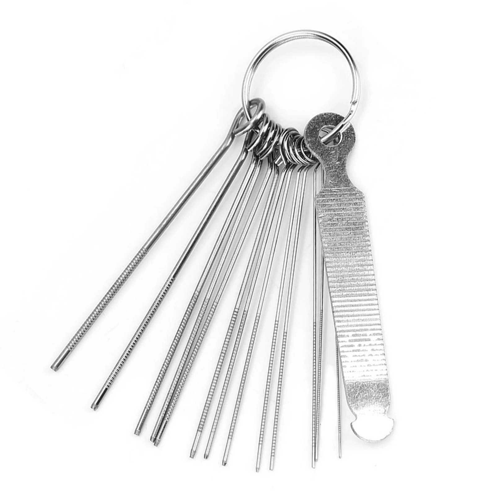 Guitar Accessory Guitar Bridge Files Guitar Tools Guitar Bridge Saddle Nut Files 13Neddles Set Tools Kit Accessory Ukelele