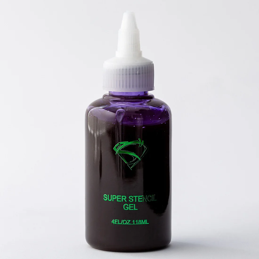 SUPER STENCILGEL Tattoo Equipment Transfer Paper Transfer Gel EZ Gel Oil 4OZ Purple Transparent 118ml/bottle