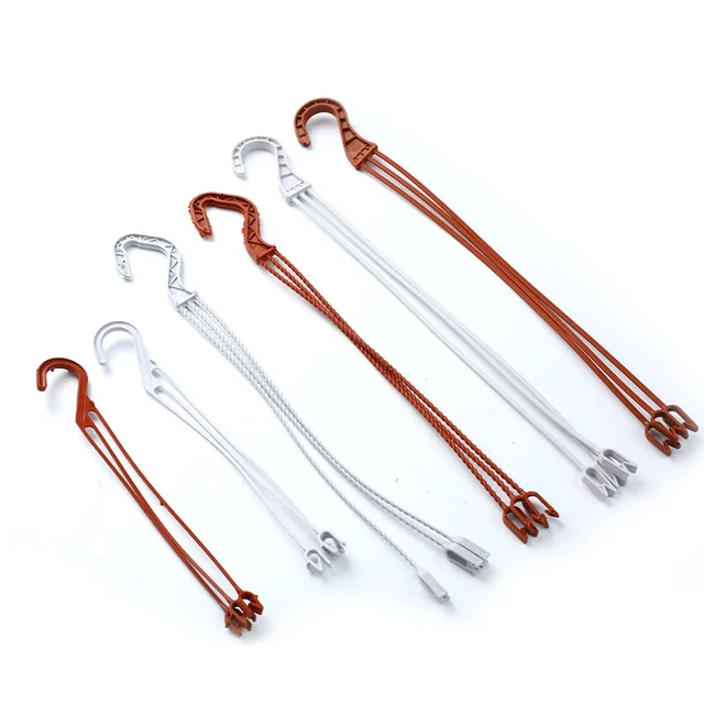 10 db Növényi Akasztó Makrame Függő Virágcserepek Tartó Kerti Ültetvényes Horgok Otthoni Dekoráció Kertész Virágvirág Állvány Horog