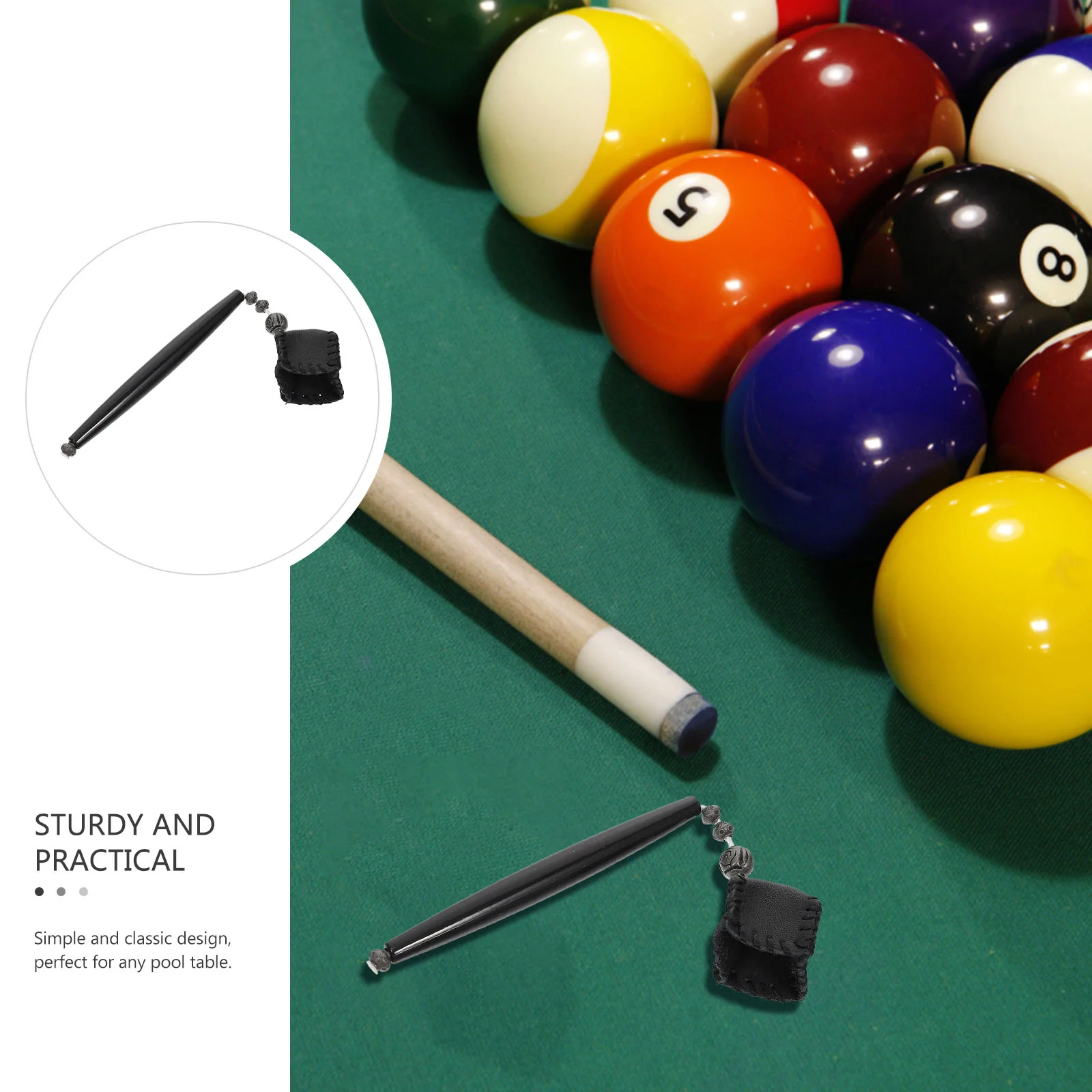 Cuppa Pool Stick Chalk Holder-Portable Chalker Holder for Billiard Cue Snooker Accessory 