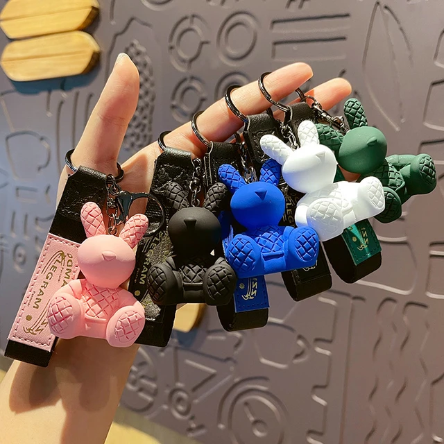 Premium Rabbit Doll 3D Keychain –