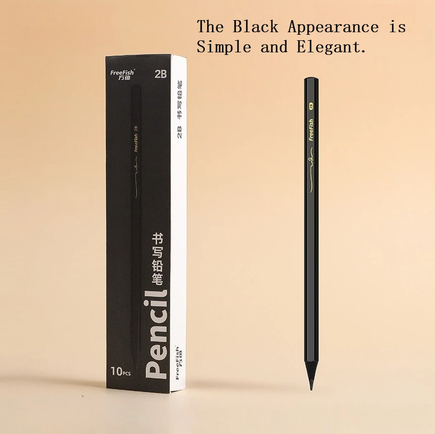 10/20 Pcs 2B/HB Pencils Simple and Elegant Write Smooth For Student Write Painting Sketch Architectural Drawing School Supplies - 3