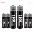 USB AAA 1100mWh 6PC