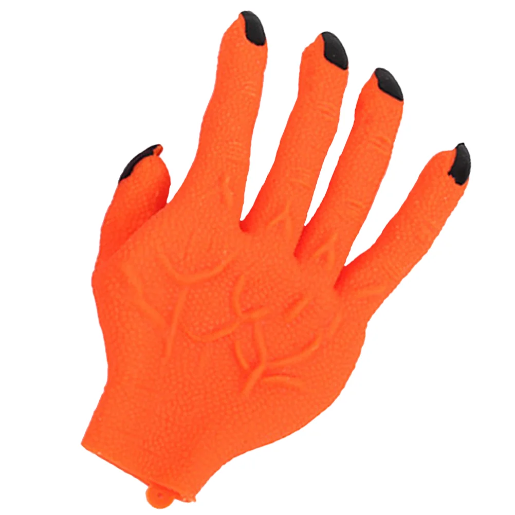 Halloween Funny Toy Hand Stretch Decompression Gloves Party Dress Up Props Ghost Paw Claws Mittens