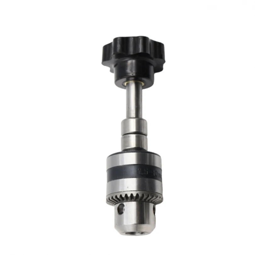 Mini Manual Hand Drill Chuck 1.510mm Aluminum Spiral Hand Manual Push Chuck for Woodworking