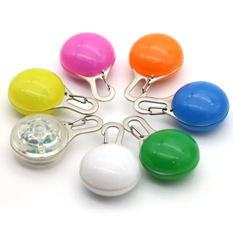 LED-Luminous-Dog-Cat-Collar-Pendant-Glowing-Charm-Lights-Colorful ...