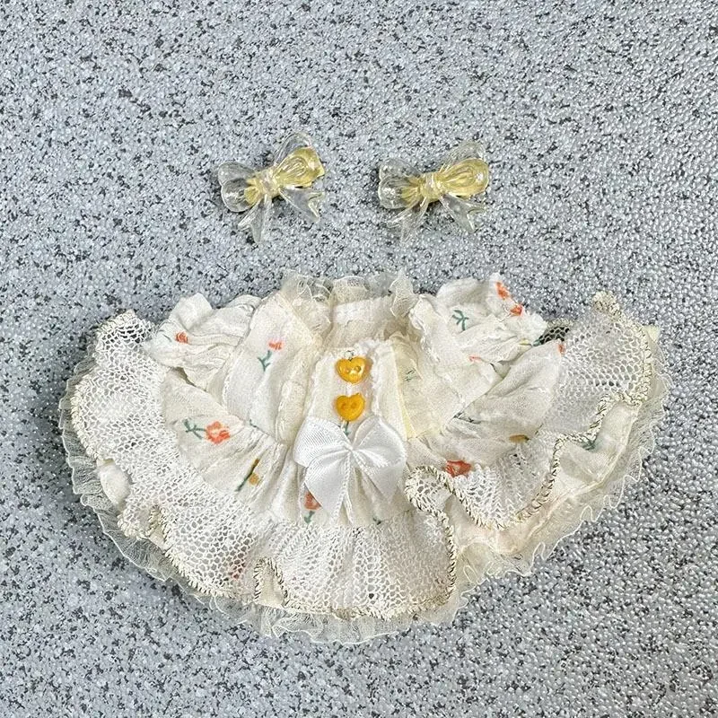 Ropa Y Accesorios Para Muñecas De Peluche En Miniatura De 17 Cm Para Muñecas ídolos De Corea Del Kpop Exo Labubu Sueter Falda Ropa De Regalo Ropa Y Accesorios Para Muñecas De Peluche En Miniatura De 17 Cm Para Muñecas ídolos De Corea Del Kpop Exo Labubu Sueter Falda Ropa De Regalo