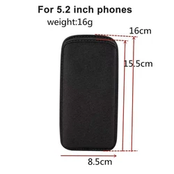 Versatile Neoprene Pouch Phone Bag (5.2 inch)