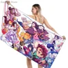 Bathing Towels Demon Slayer Nezuko Kamado Printing Anime Home Decor Textile Comfortable Summer Beach Towel Toalhas De Banho 3