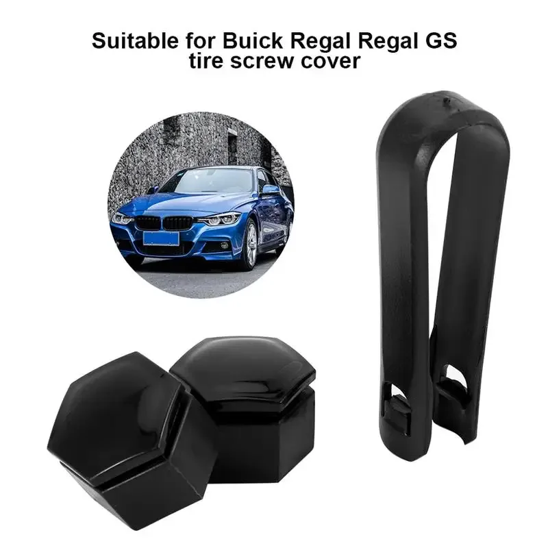 Set of Rust-Proof Car Wheel Nut and Bolt Covers - External Decorative Protection