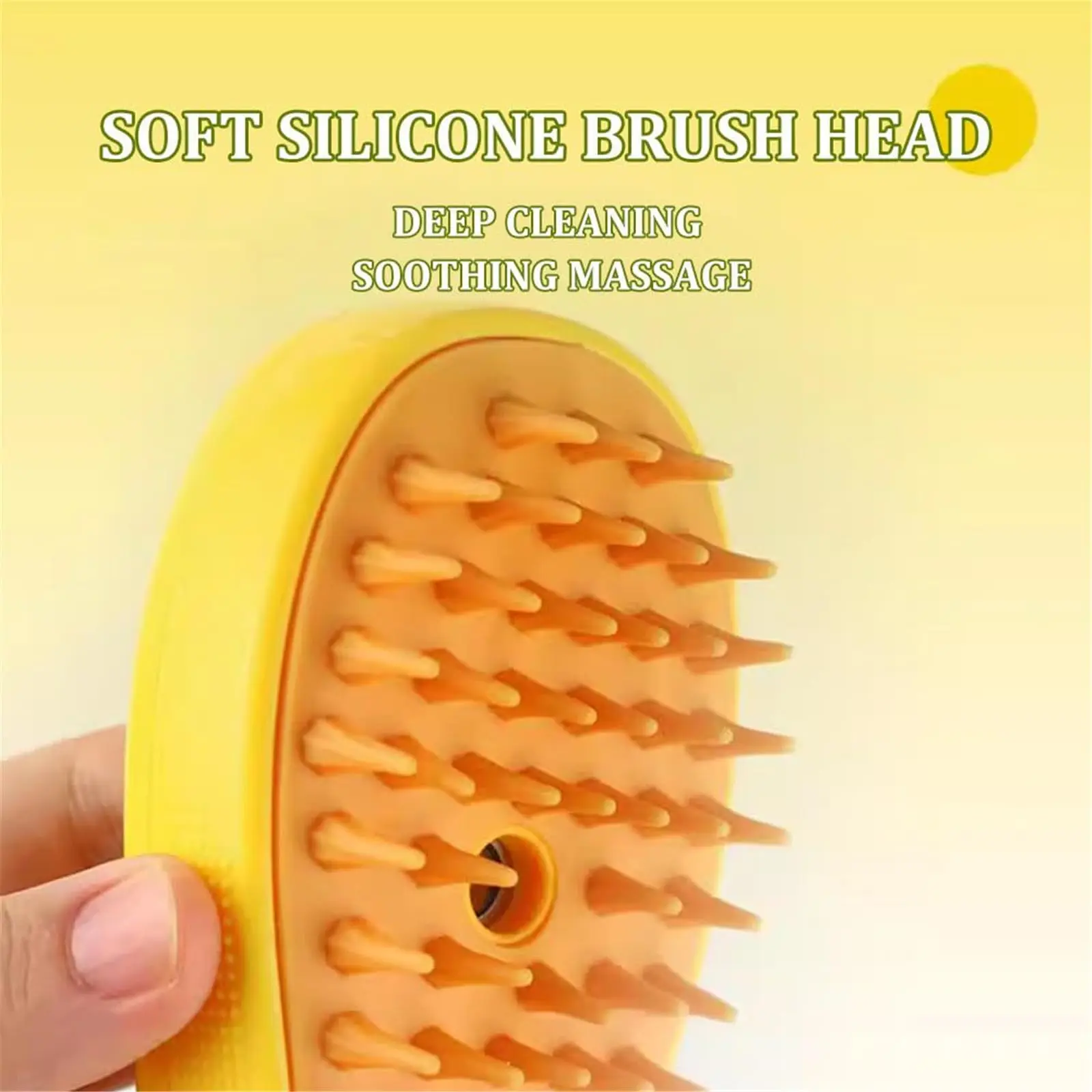 Title 7, Cat Steam Brush Massage 3 In 1 Cat Dog Grooming...