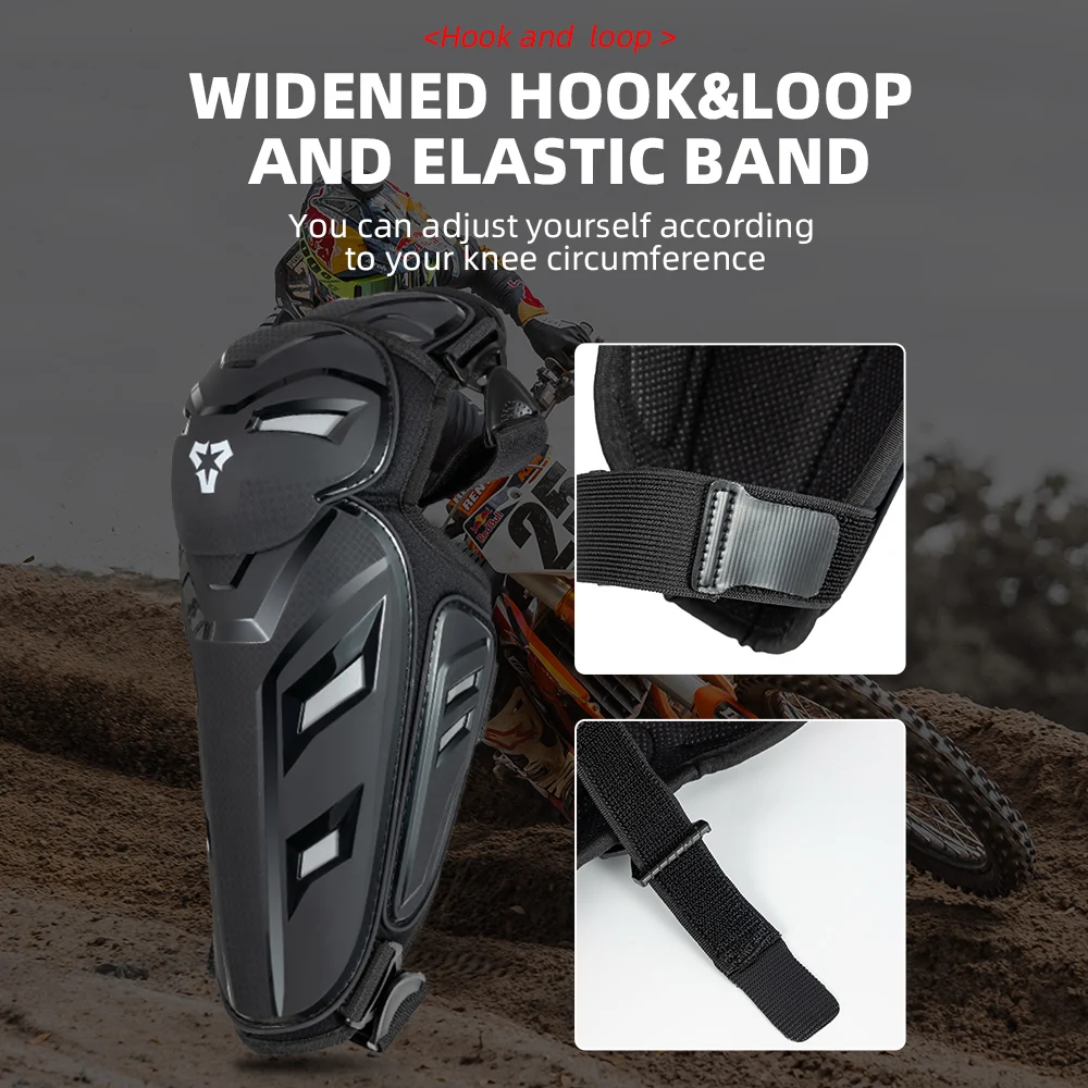 Pink Elbow and Knee Protector Set for Motorcycle and Outdoor Sports