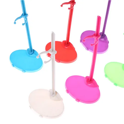 4Pc 21.5cm Plastic Gift Mannequin Model Display Holder Doll Support Stand For Dolls House Children Toy Accessorie