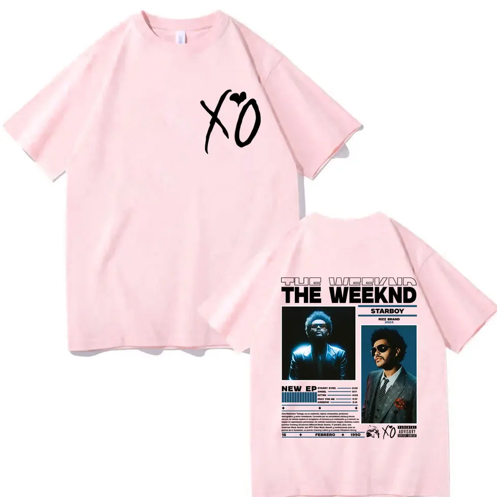 مغني الراب The Weeknd ألبوم ميرش تي شيرت الرجال ال...