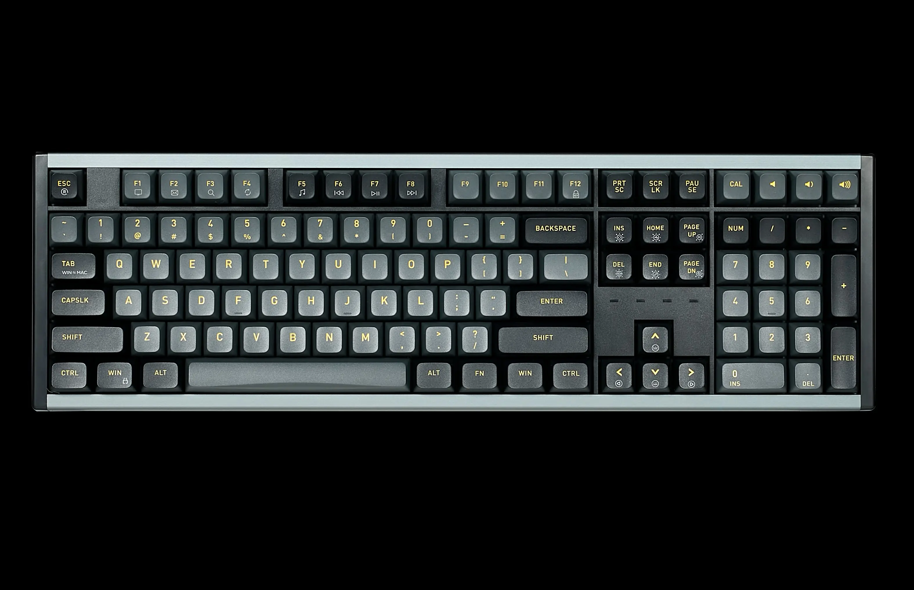 CLAVIER MÉCANIQUE BLANC RGB – BOUTIQUE KEYCAPS