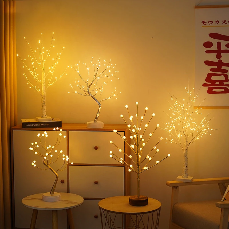 

Valentine's Day Decorations 2023 Artificial Plants Vine Tree Willow Rattan Lights LED Outdoor Bedroom Living Room Home Decor
