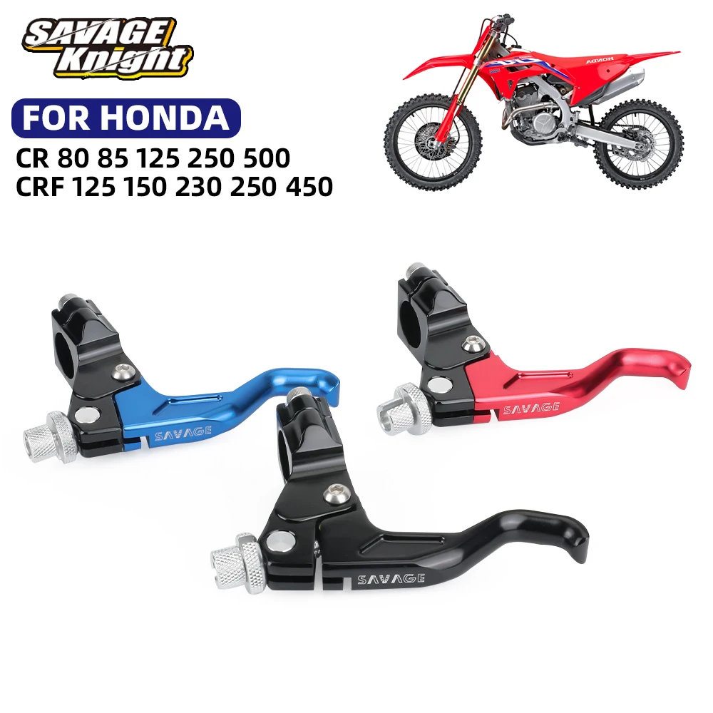 Moto Corta Stunt Leva Frizione Trespolo Per Honda Cr 80 85 125 250 500 Crf 125 150 230 250 450 Leva Maniglia Cr Crf Accessori