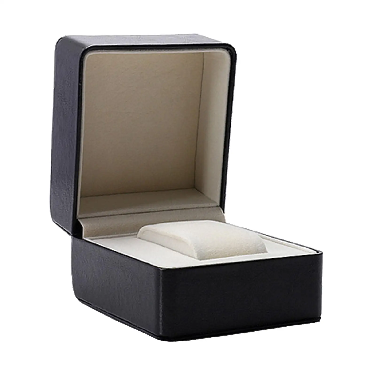 PU Leather Watch Box Protective Organizer Jewelry Men Holder Display Case Velvet Lining Vintage Portable Gifts Wrist Storage Box